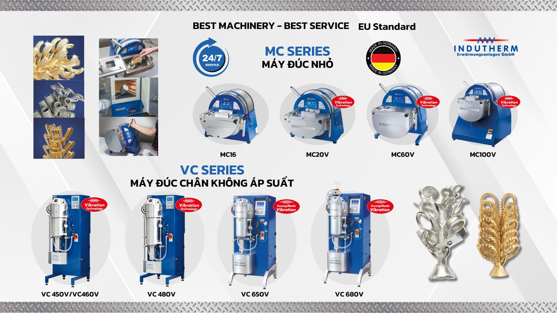 1. Casting Machine Indutherm VN