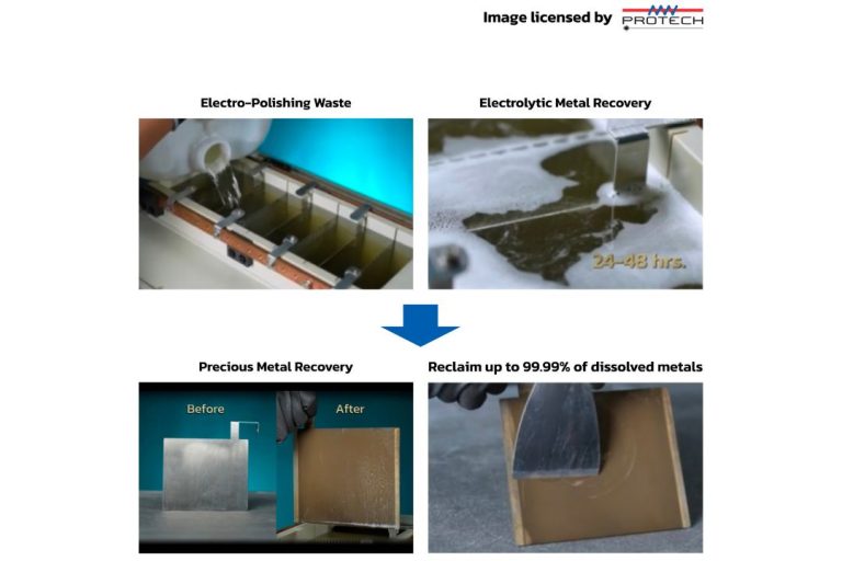 Precious Metal Recovery from Electro Polishing part 1b